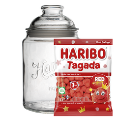 Bonbonnière Vintage 1920 2L + Tagada Original Sachet Vrac 1kg